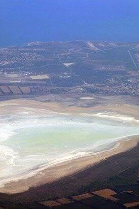 Akrotiri Salt Lake